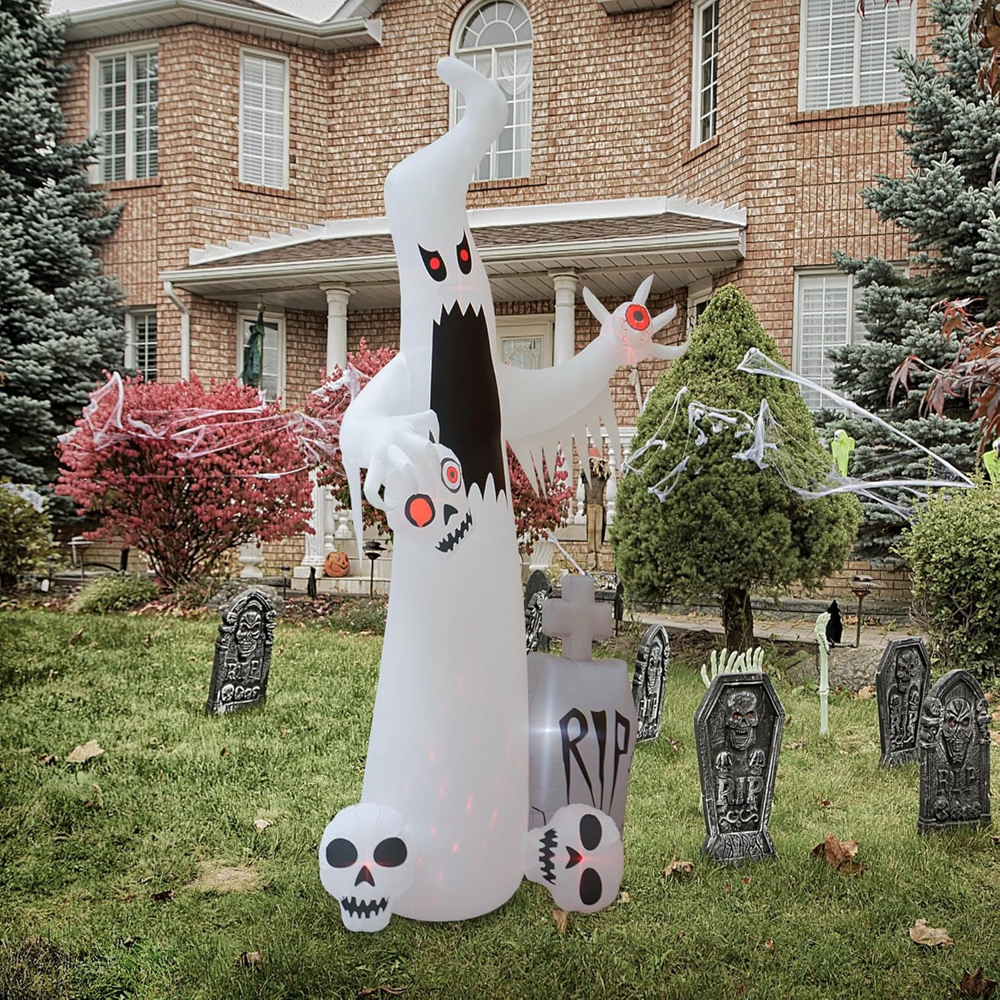 12FT Giant Halloween Ghost Inflatable