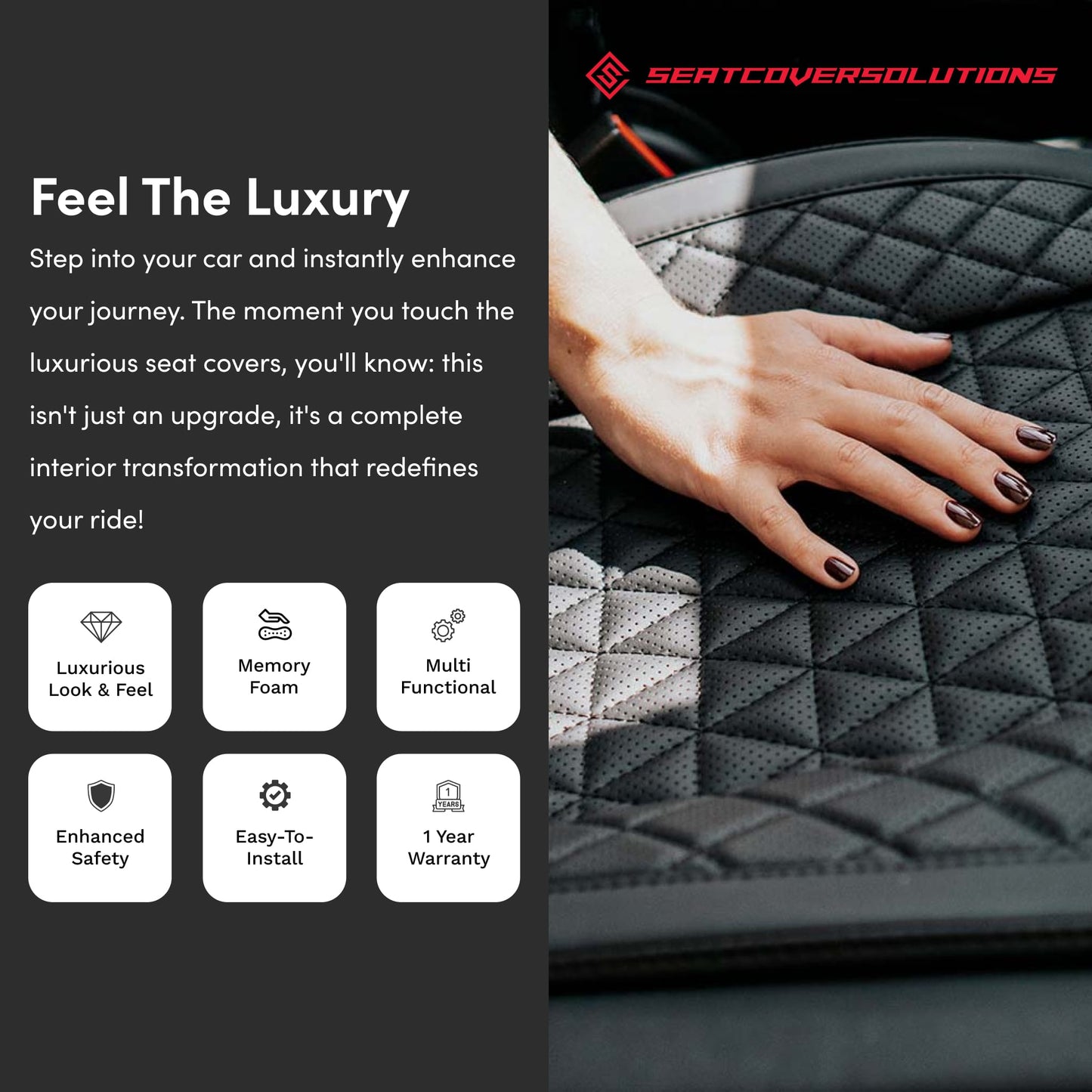 Luxury Seat Covers Kit