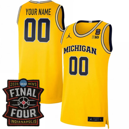 Michigan Wolverines Final Four 25/26 Collector's Stitched Jersey