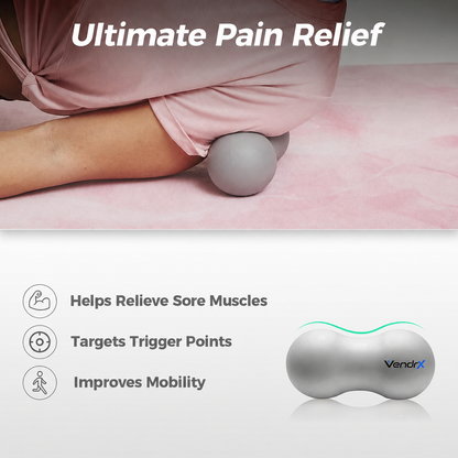Peanut Massage Ball – Deep Tissue Muscle Roller