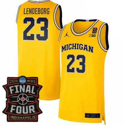 Michigan Wolverines Final Four 25/26 Collector's Stitched Jersey