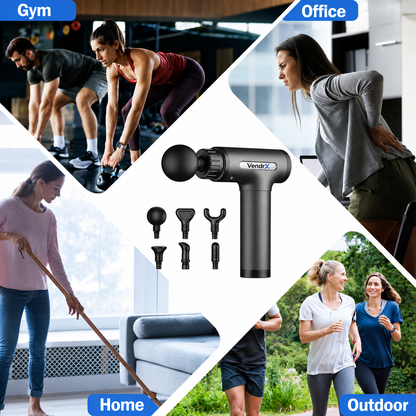 VendrX™ X6 - Deep Tissue Massage Gun