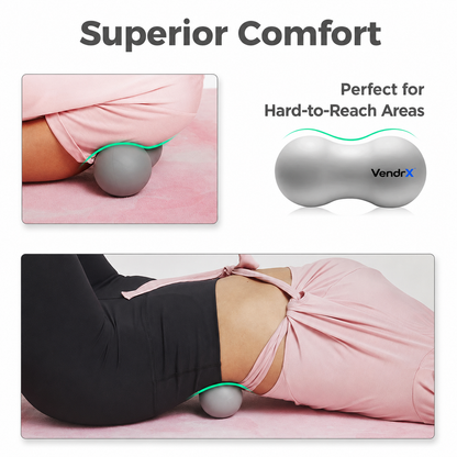 Peanut Massage Ball – Deep Tissue Muscle Roller
