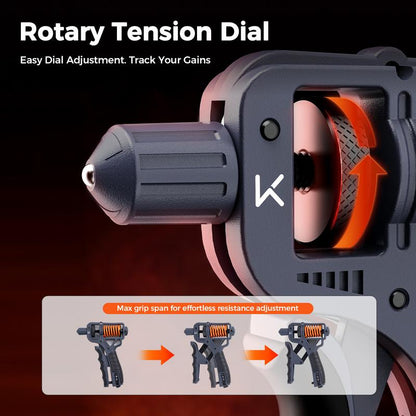 Adjustable Hand Grip Strengthener | 11–660 LBS