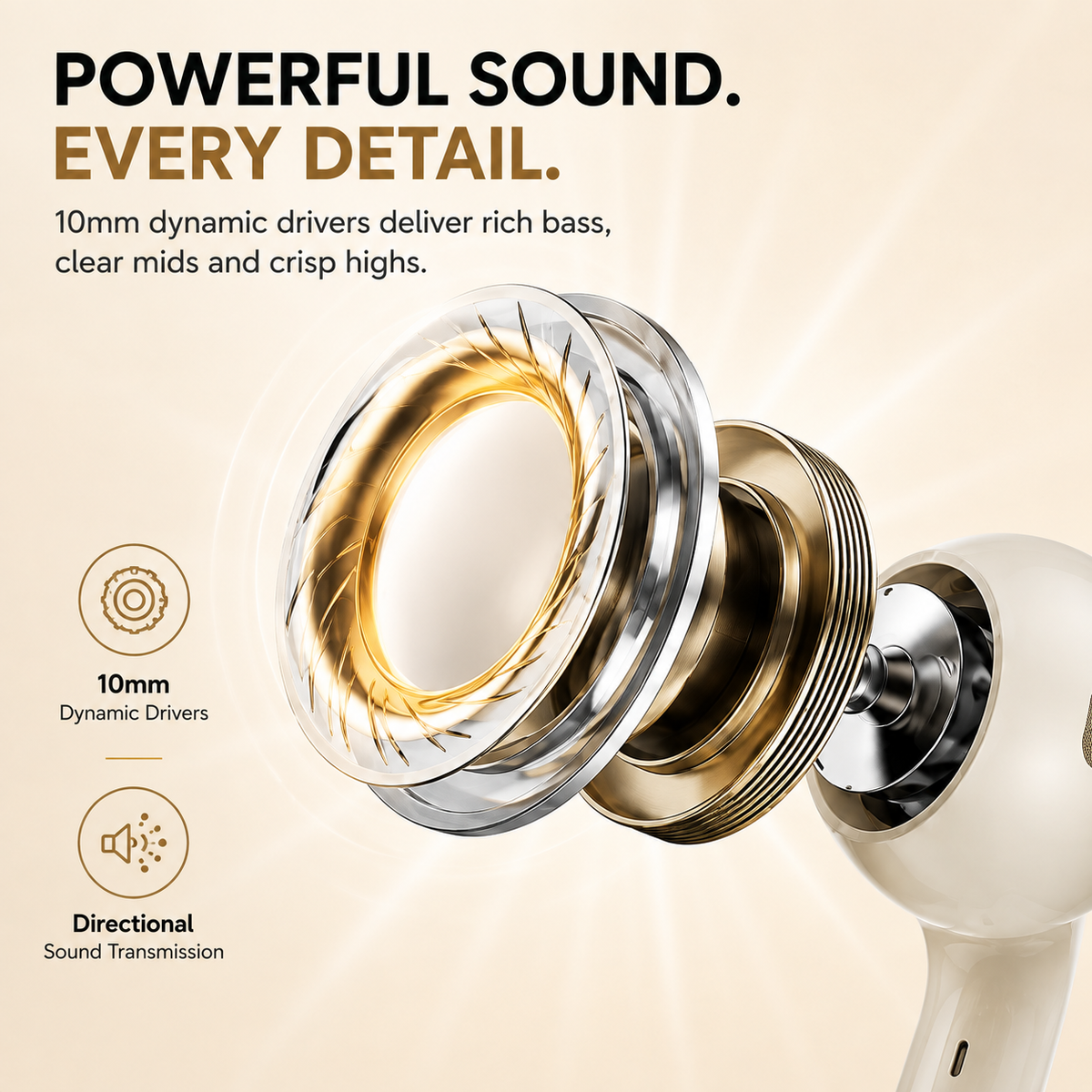 Ultra 6-in-1 Bluetooth Earphones & Integrated Power Bank