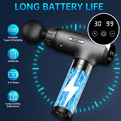 VendrX™ X6 - Deep Tissue Massage Gun