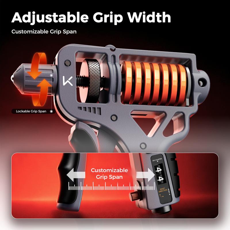 Adjustable Hand Grip Strengthener | 11–660 LBS