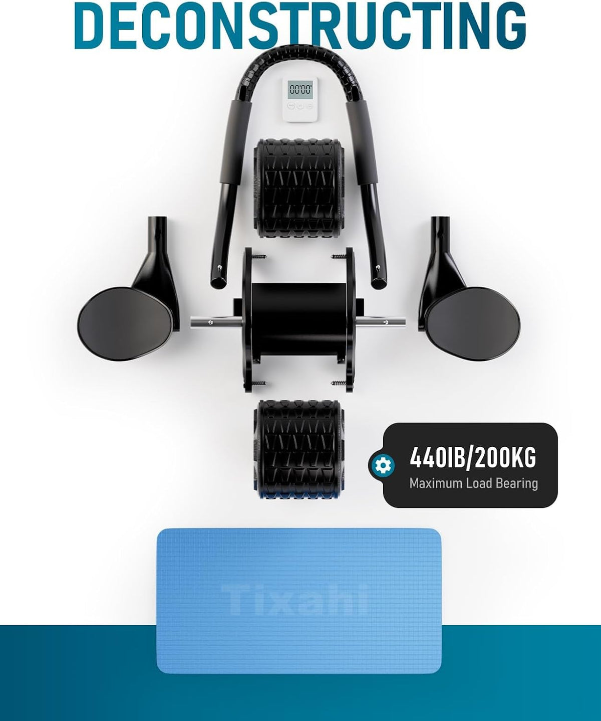 2026 Automatic Rebound Ab Roller Wheel