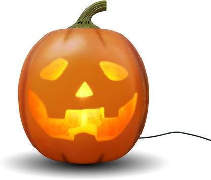 12-Inch Animated Talking Pumpkin with Motion Sensor, Projector and Speaker
