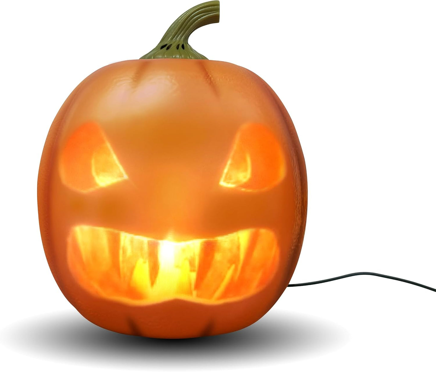 12-Inch Animated Talking Pumpkin with Motion Sensor, Projector and Speaker