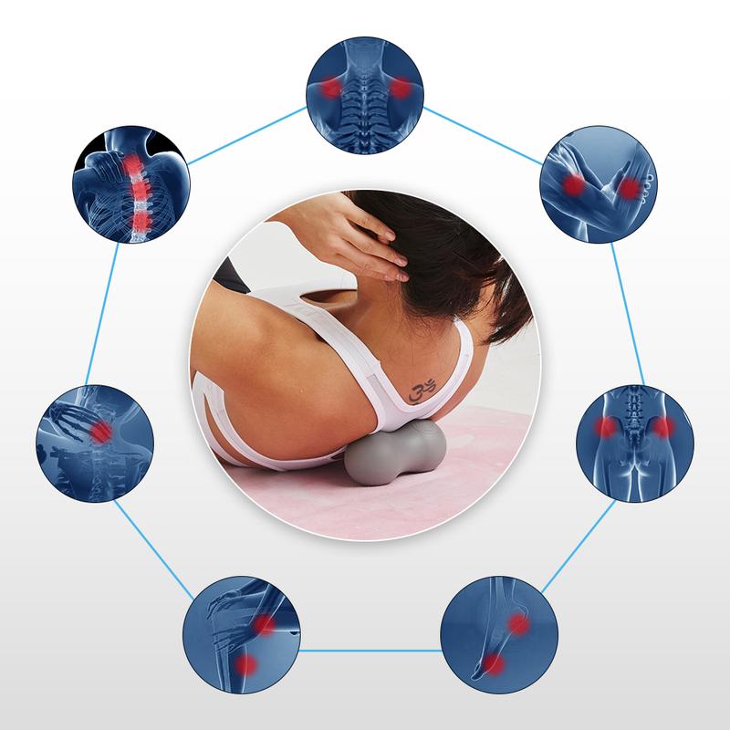 Peanut Massage Ball – Deep Tissue Muscle Roller