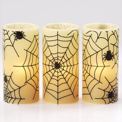 Halloween Flameless LED Candle Set of 3