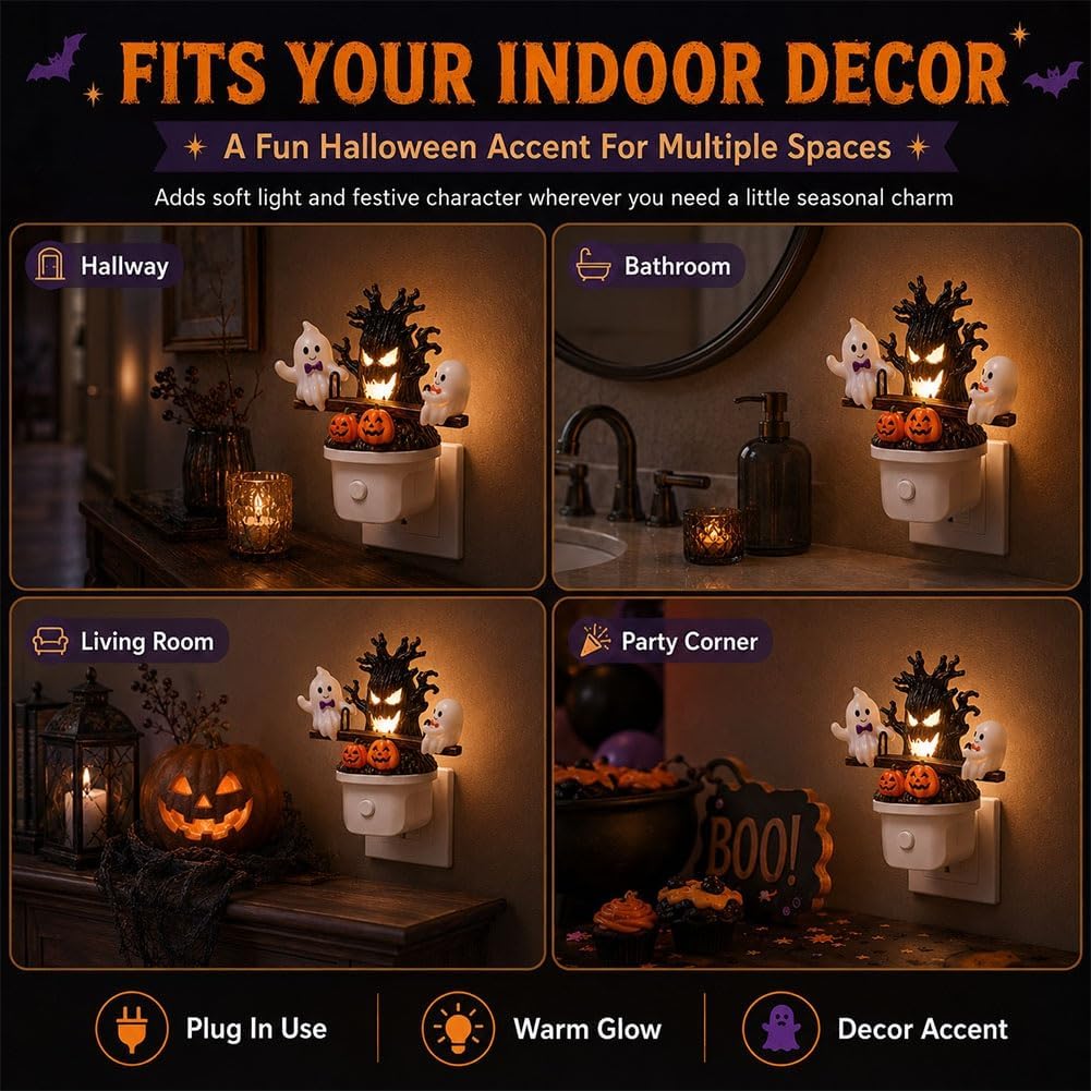 Animated Ghost Night Light