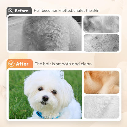 Pet Bath Brush with Shampoo Dispenser
