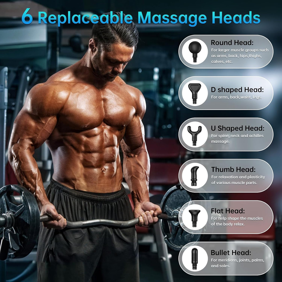 VendrX™ X6 - Deep Tissue Massage Gun
