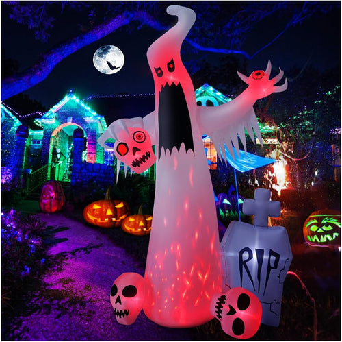 12FT Giant Halloween Ghost Inflatable