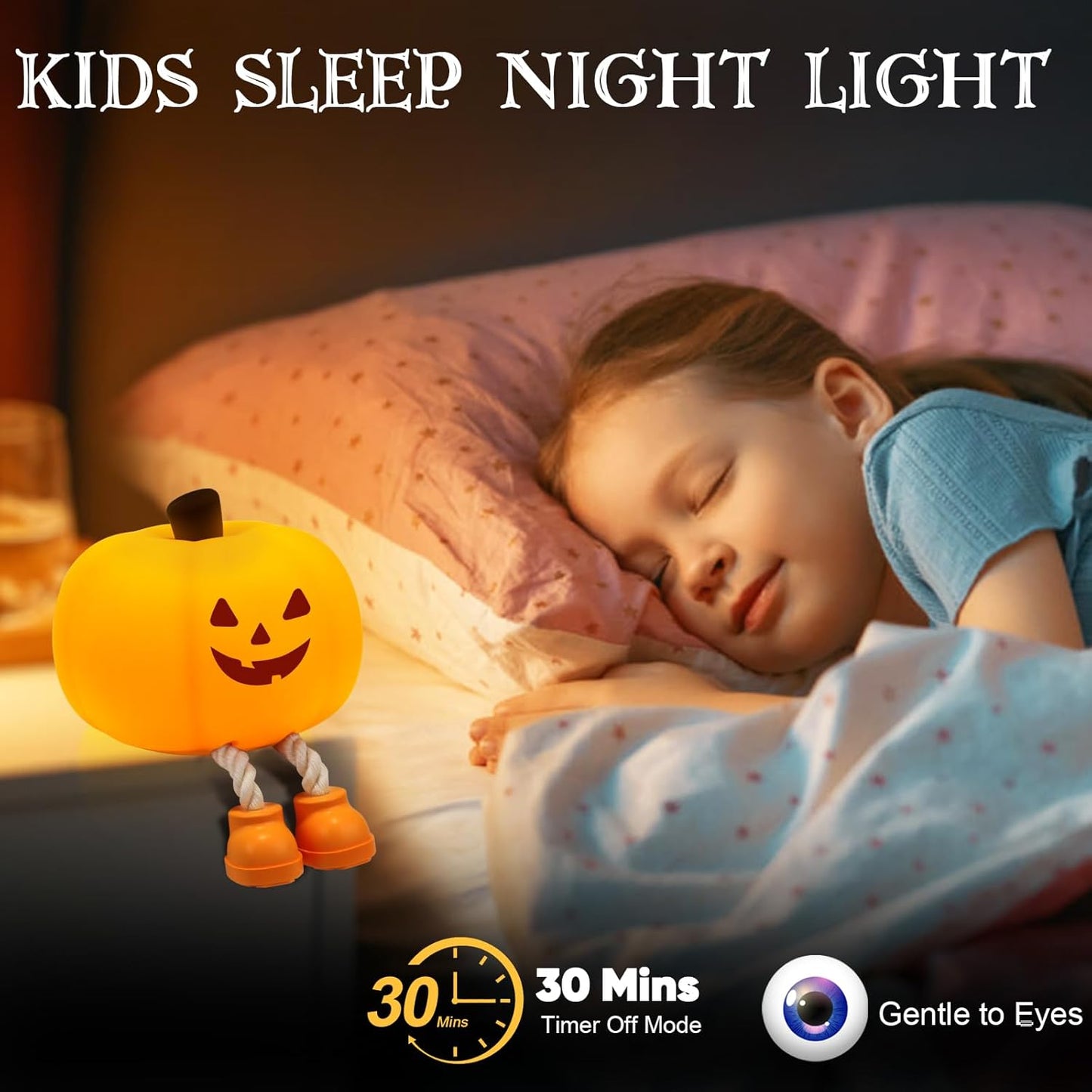 Halloween Pumpkin Night Light