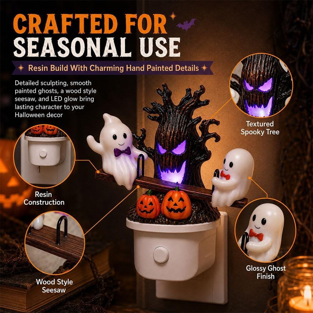Animated Ghost Night Light
