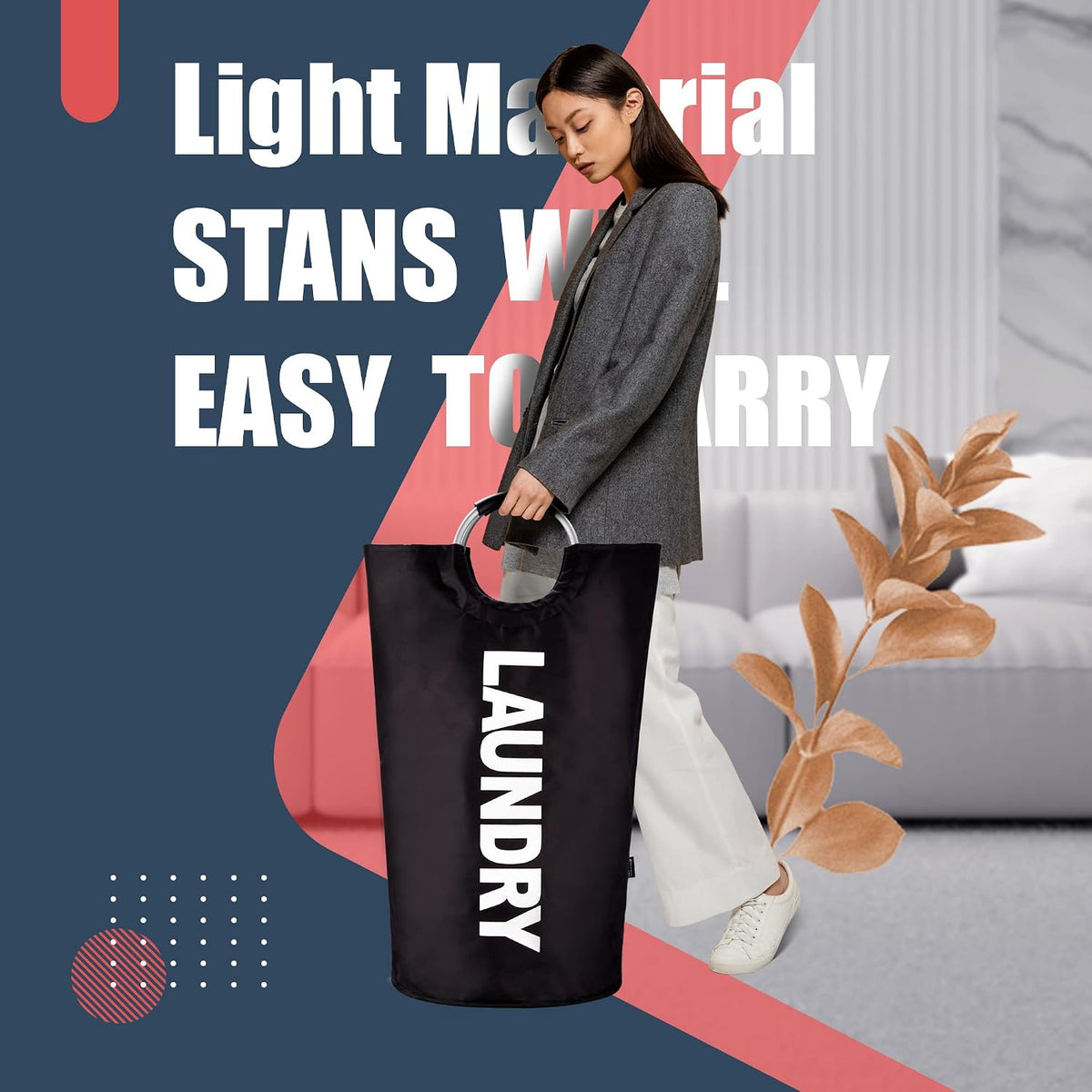 Extra Large Collapsible Laundry Basket