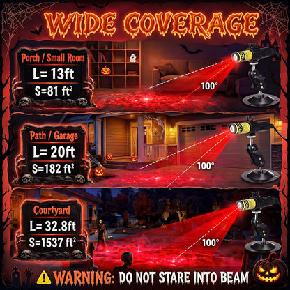 Halloween Fog Laser Light