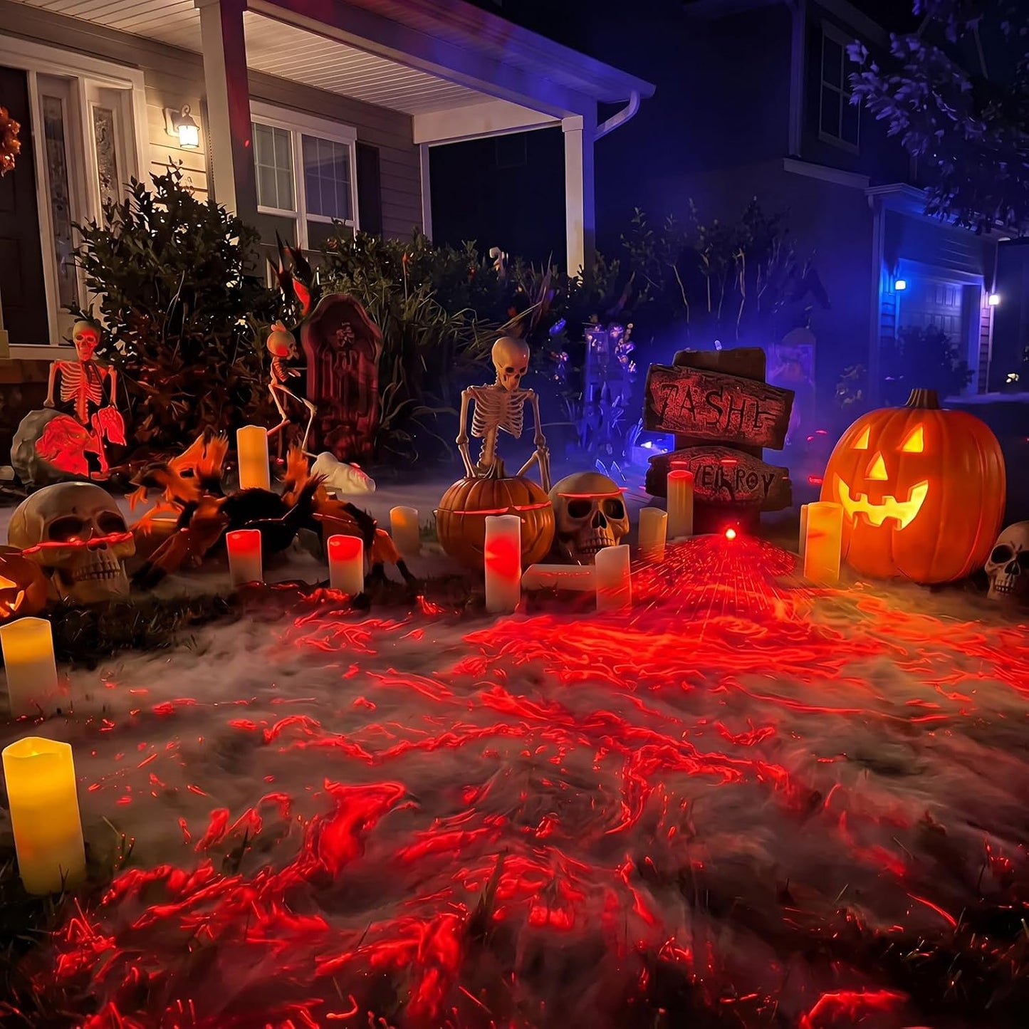 Halloween Fog Laser Light