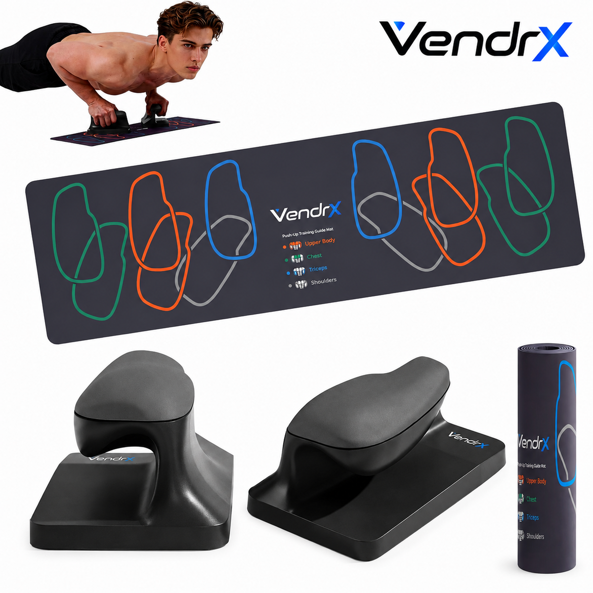 Ergonomic Push-Up Handles 2026