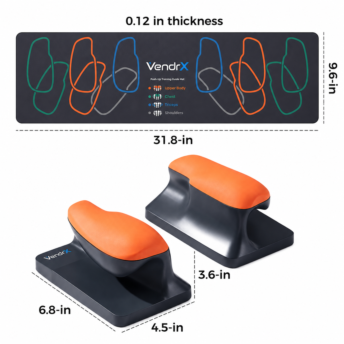 Ergonomic Push-Up Handles 2026