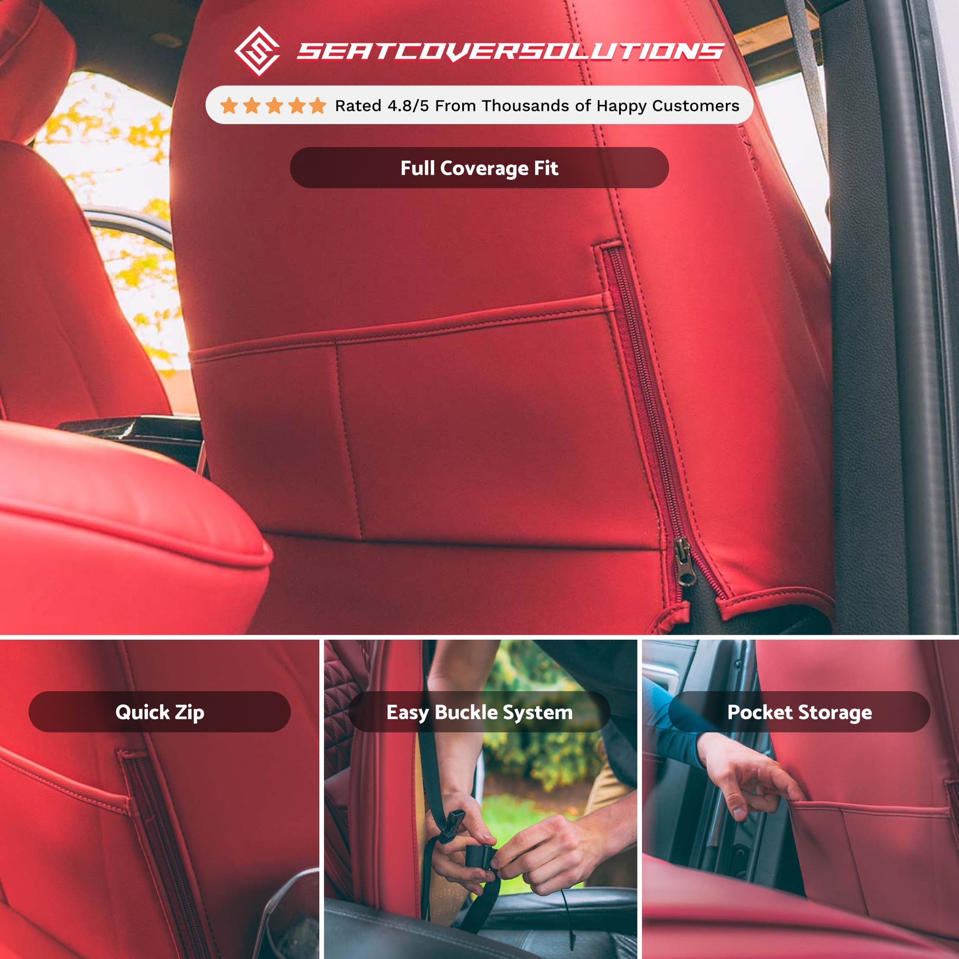 Luxury Seat Covers Kit