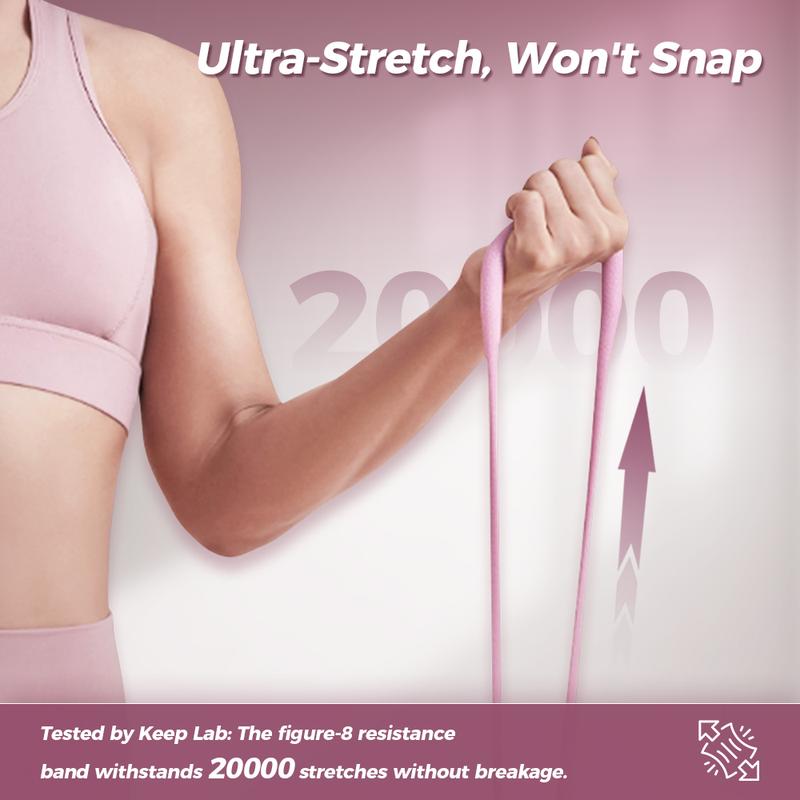 Figure 8 Resistance Band for Arms & Full-Body Workouts