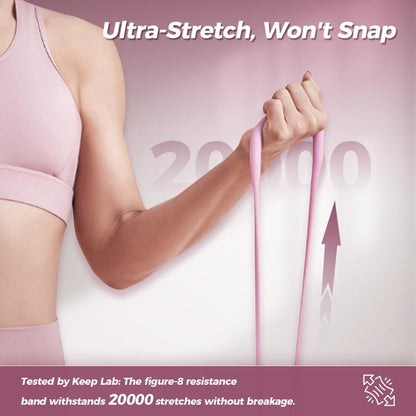 Figure 8 Resistance Band for Arms & Full-Body Workouts