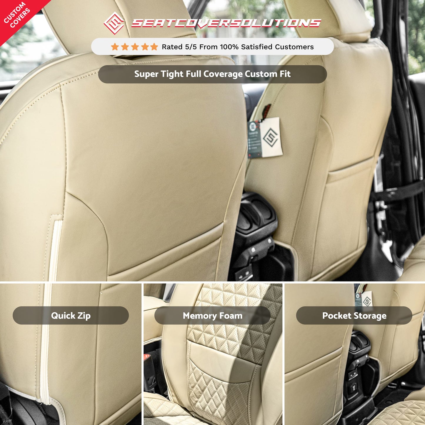 Custom Luxury Seat Covers