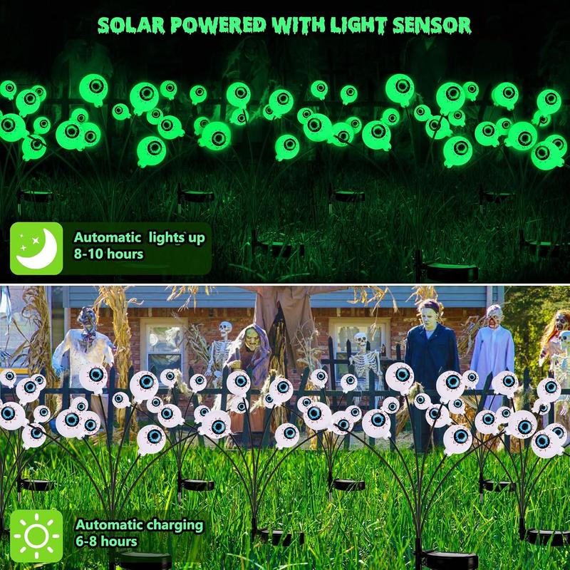 Solar Halloween Eyeball Lights – 2 Pack