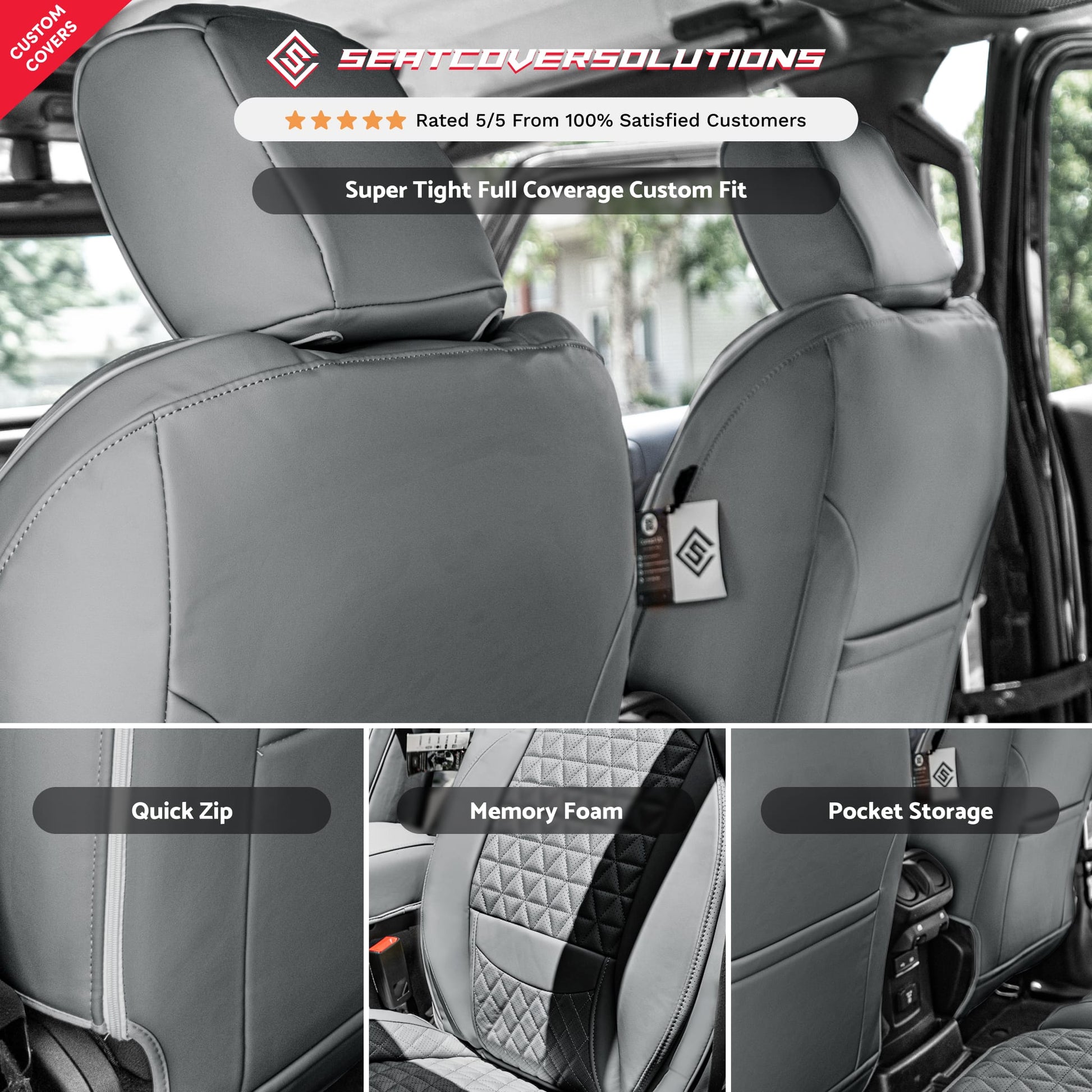 Custom Luxury Seat Covers